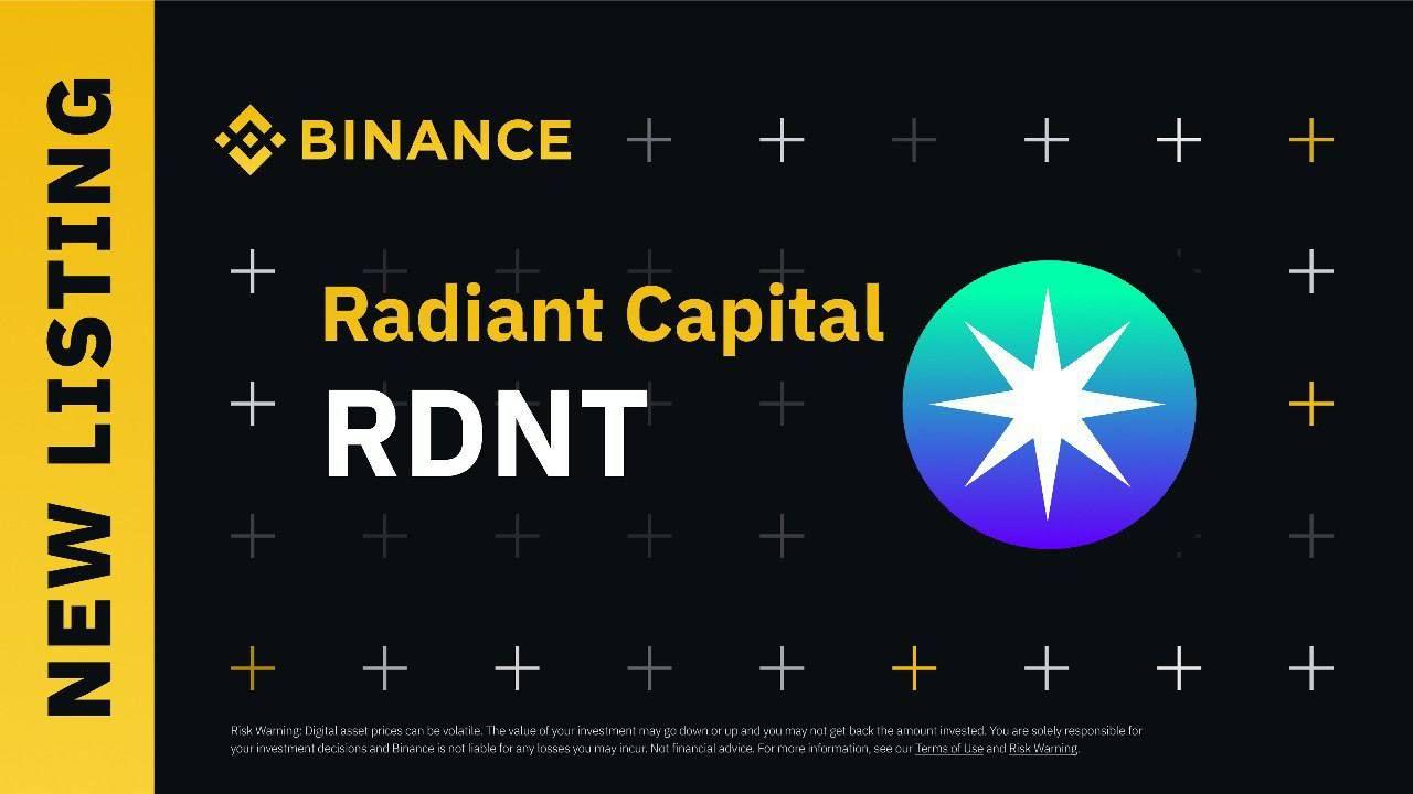 Radiant Capital is the new listing on Binance Innovation Zone